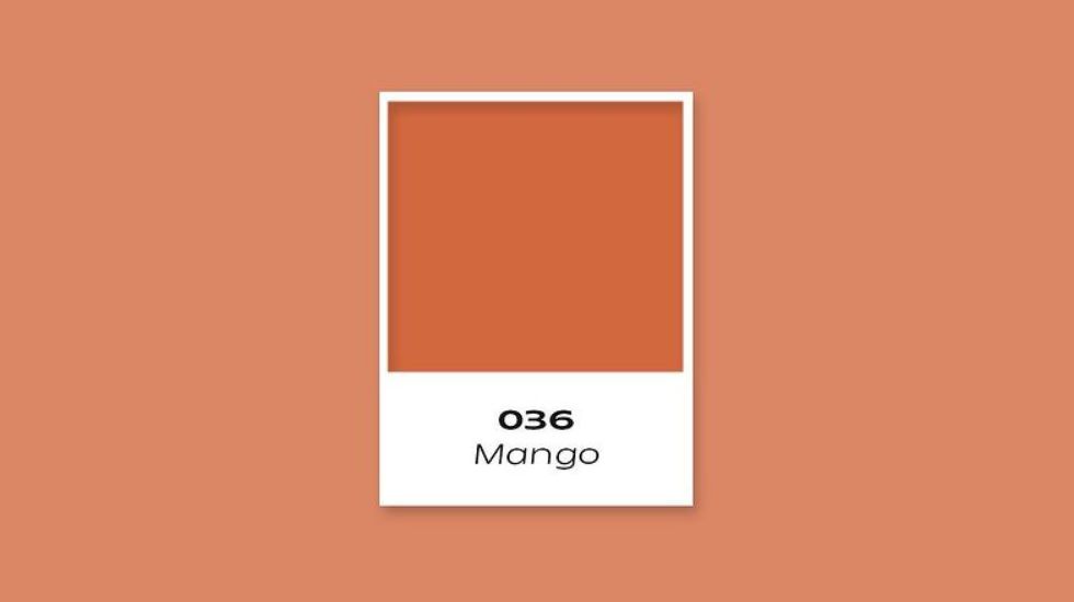 Color: Mango（マンゴー）Code: 036